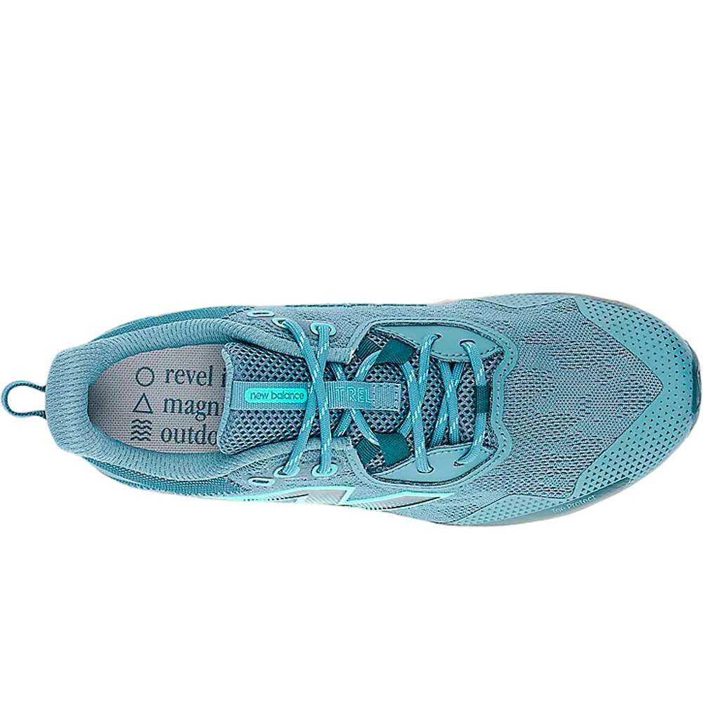New Balance zapatillas trail mujer DynaSoft Nitrel v6 vista superior