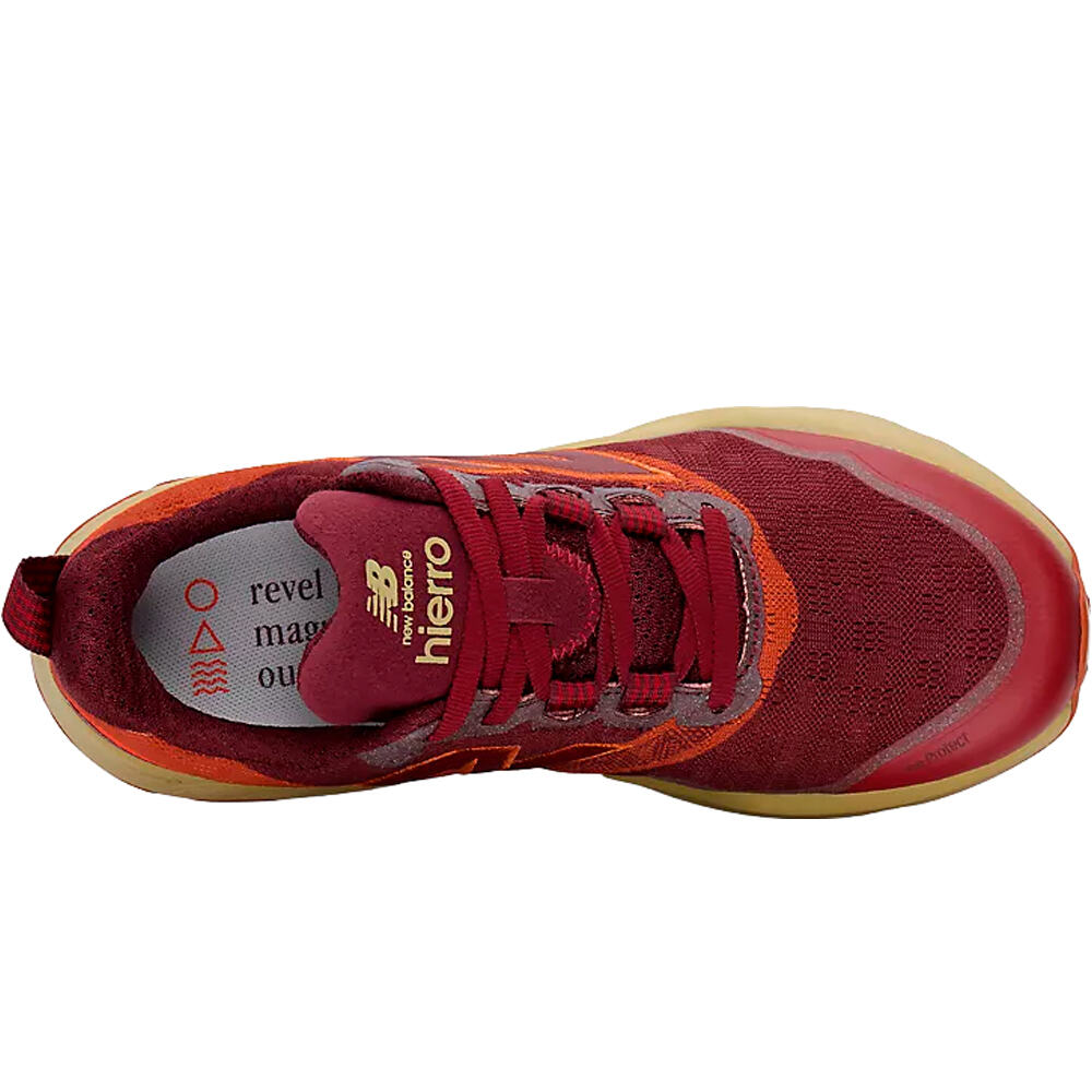New Balance zapatillas trail mujer Fresh Foam X Hierro v9 vista superior
