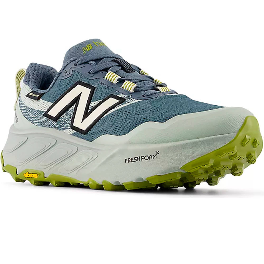 New Balance zapatillas trail mujer FreshFoam Hierro v9 GoreTex lateral interior