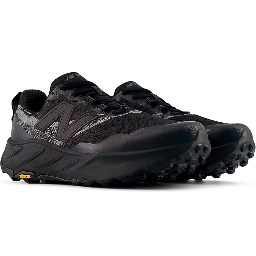 New Balance zapatillas trail mujer FreshFoam Hierro v9 GoreTex lateral interior