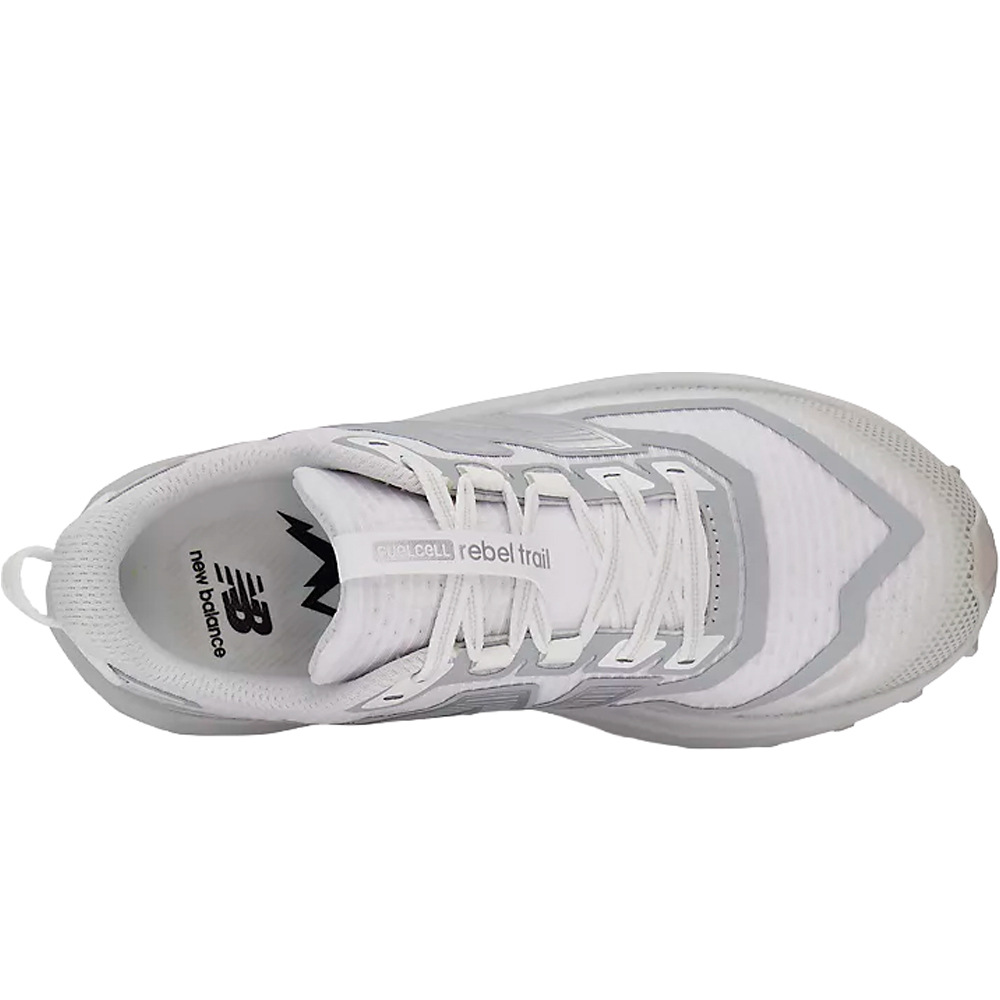 New Balance zapatillas trail mujer FuelCell Rebel Trail vista superior