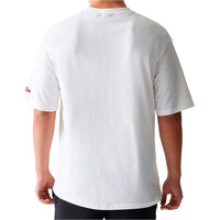 New Era camiseta baloncesto CHICAGO BULLS WHI vista trasera