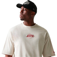 New Era camiseta baloncesto LOS ANGELES LAKERS STN vista detalle