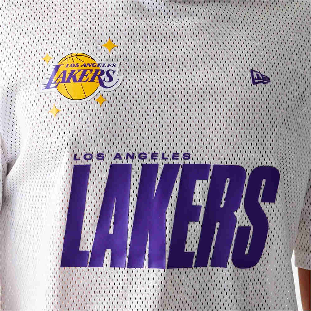 New Era camiseta baloncesto LOS ANGELES LAKERS WHI 03