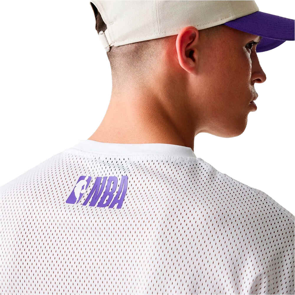 New Era camiseta baloncesto LOS ANGELES LAKERS WHI 04