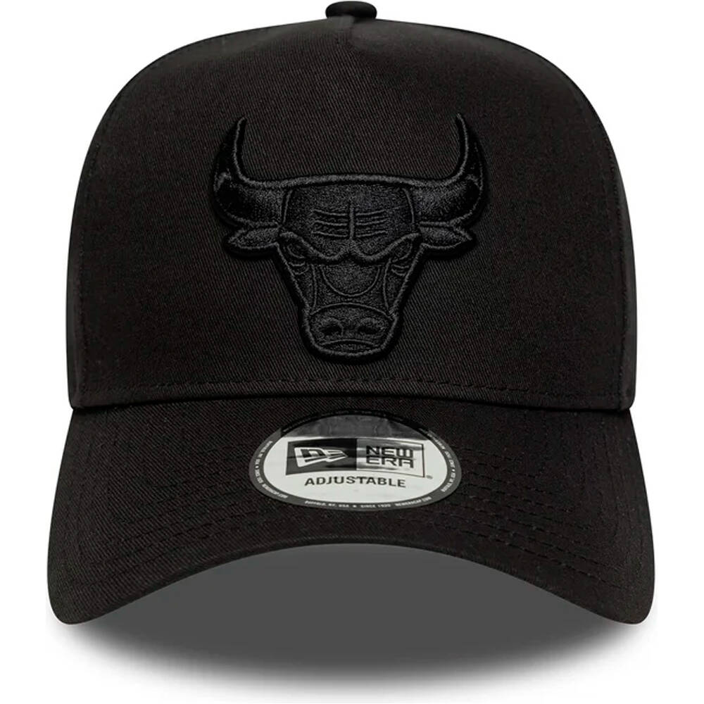 New Era gorras baloncesto CHICAGO BULLS BLKBLK vista detalle