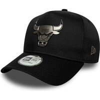 New Era gorras baloncesto CHICAGO BULLS METALLIC vista frontal