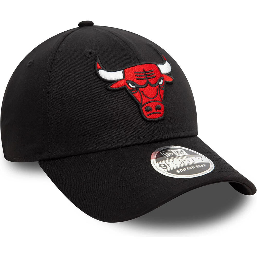 New Era gorras baloncesto CHICAGO BULLS STRETCH vista detalle