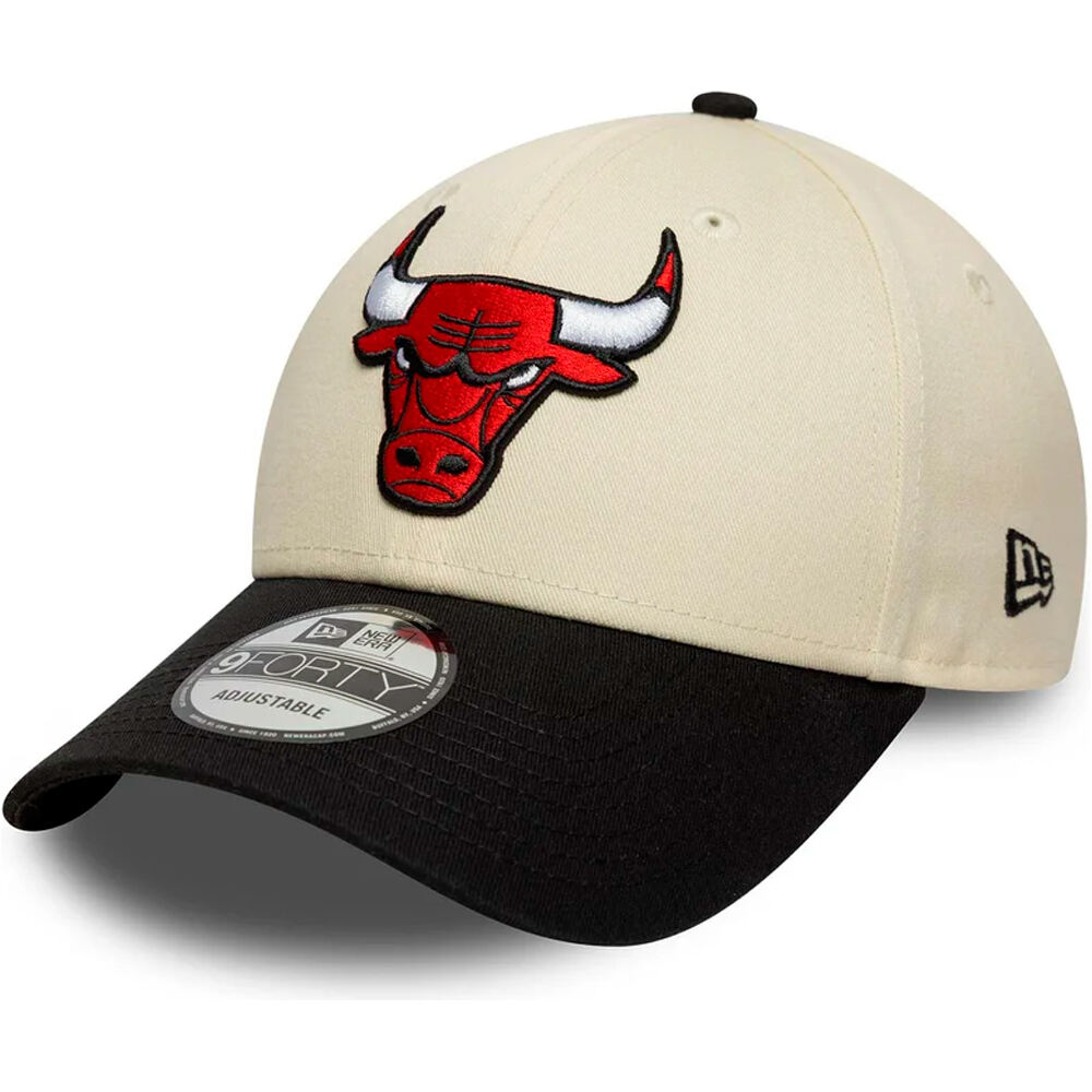 New Era gorras baloncesto CHICAGO BULLS vista frontal