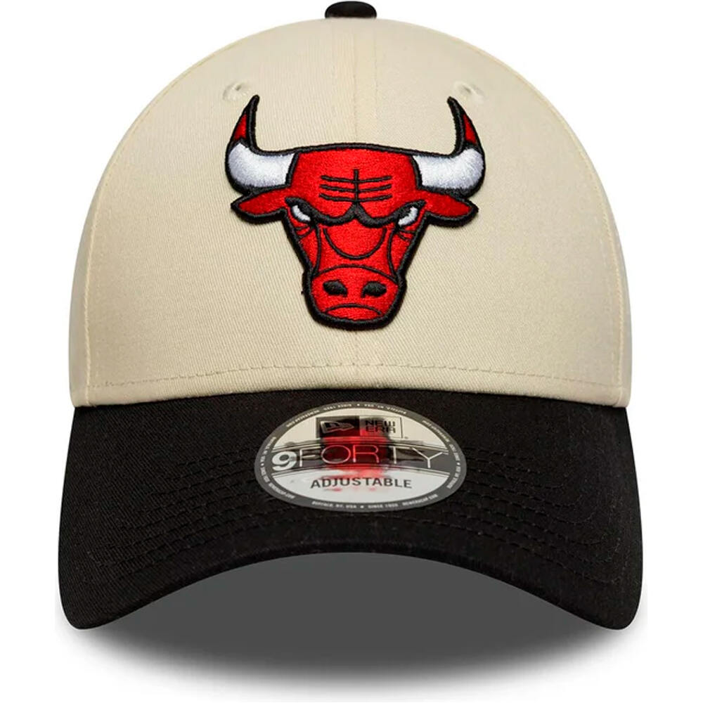 New Era gorras baloncesto CHICAGO BULLS vista trasera