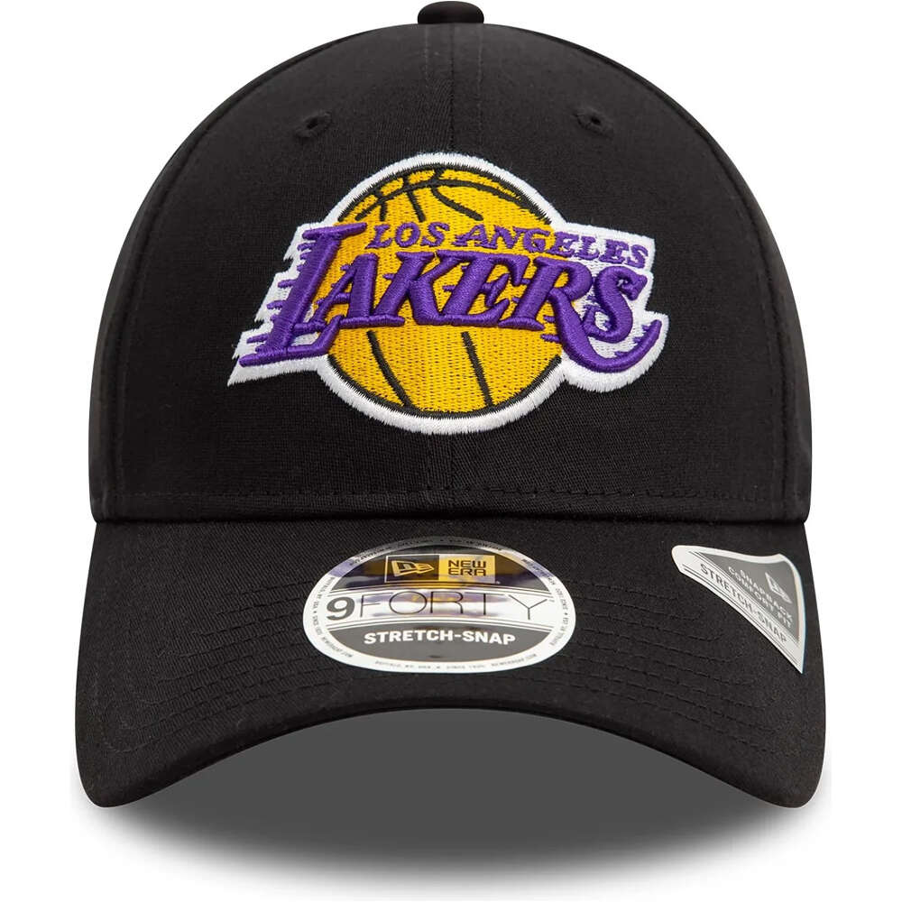 New Era gorras baloncesto LOS ANGELES LAKERS STRETCH vista trasera