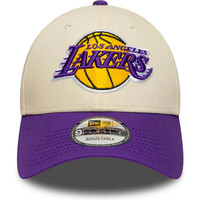 New Era gorras baloncesto LOS ANGELES LAKERS vista trasera
