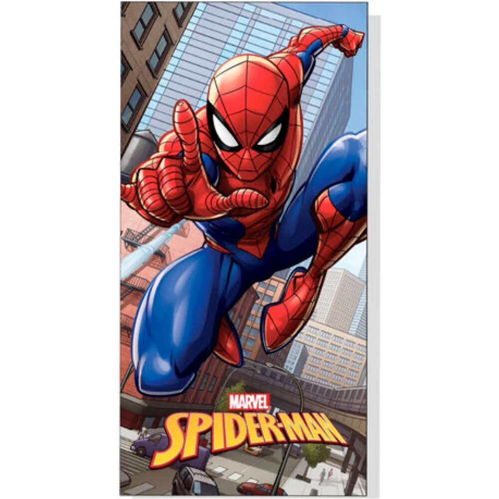 New Import toallas playa infantil TOALLA SPIDERMAN vista frontal