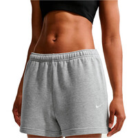 Nike bermuda mujer W NK STDO FLC LW MR STD 4 SHRT vista detalle