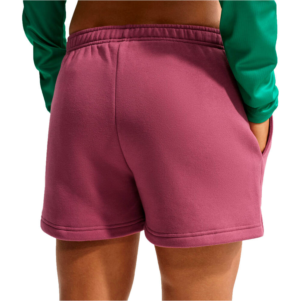 Nike bermuda mujer W NK STDO FLC MW MR STD 4 SHRT 03