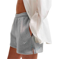 Nike bermuda mujer W NK STDO FLC MW MR STD 4 SHRT vista detalle