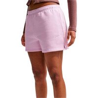Nike bermuda mujer W NK STDO FLC MW MR STD 4 SHRT vista detalle