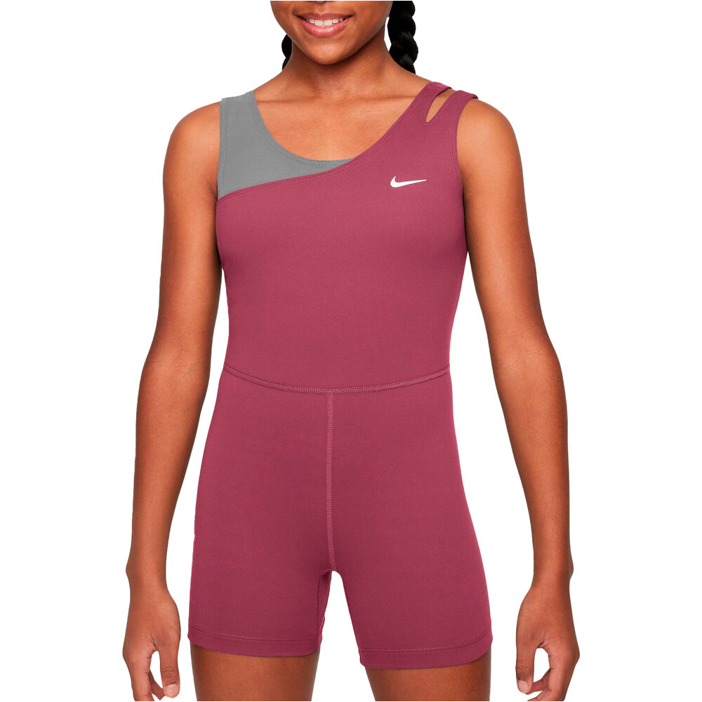 Nike bermuda niña G NK DF UNITARD DANCE vista frontal