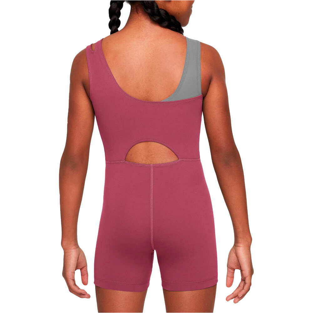 Nike bermuda niña G NK DF UNITARD DANCE vista trasera
