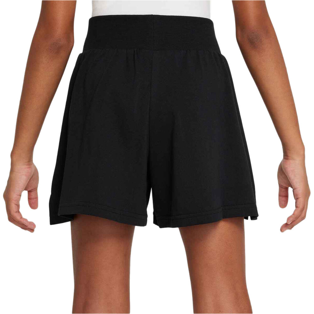 Nike bermuda niña G NSW SHORT JSY LBR vista trasera