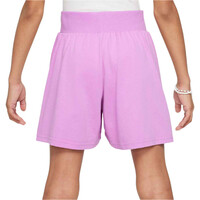 Nike bermuda niña G NSW SHORT JSY LBR vista trasera