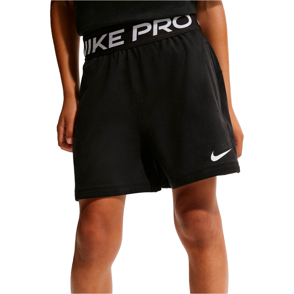 Nike bermuda niño B NP DF FLC SHORT vista frontal
