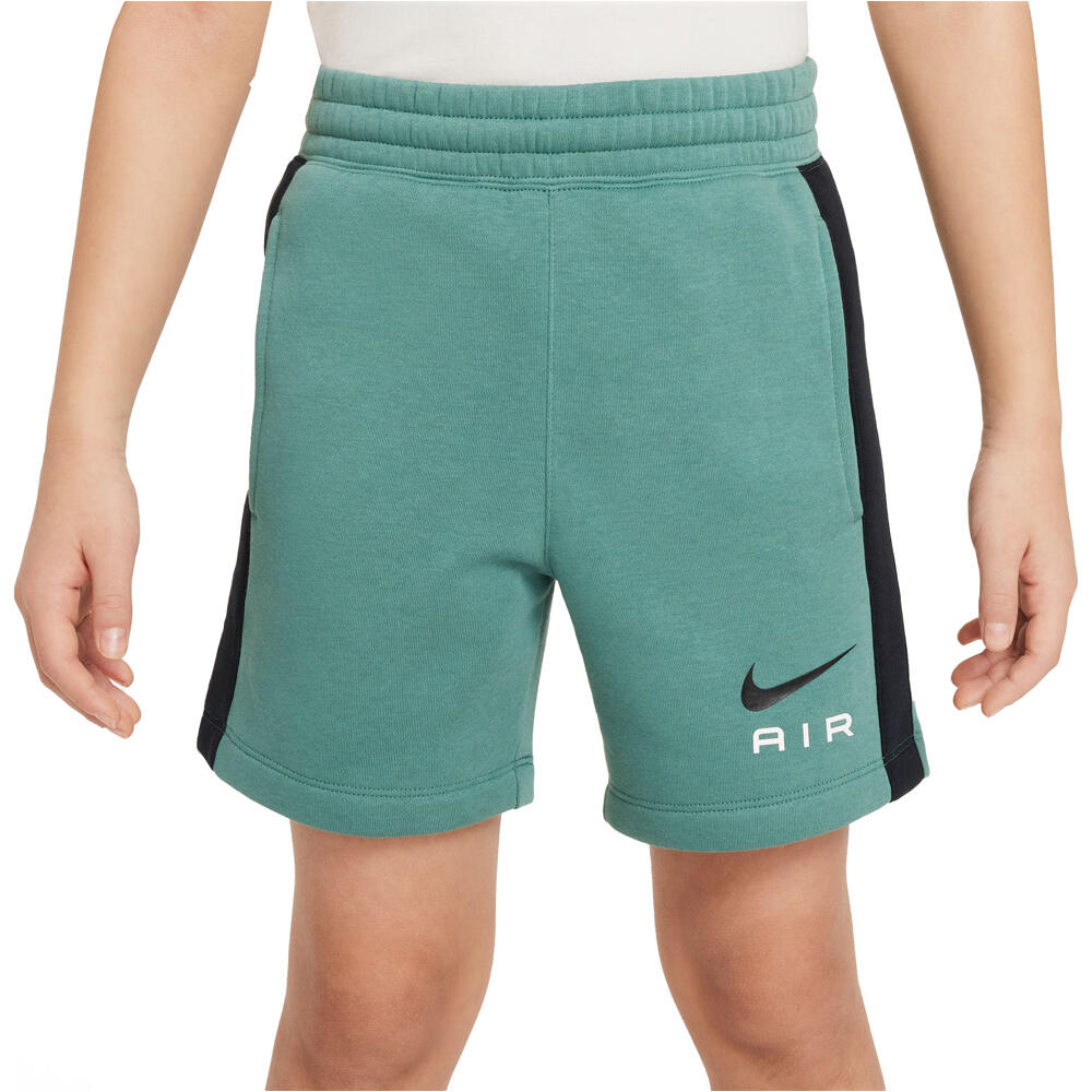 Nike bermuda niño B NSW N AIR SHORT FLC vista frontal