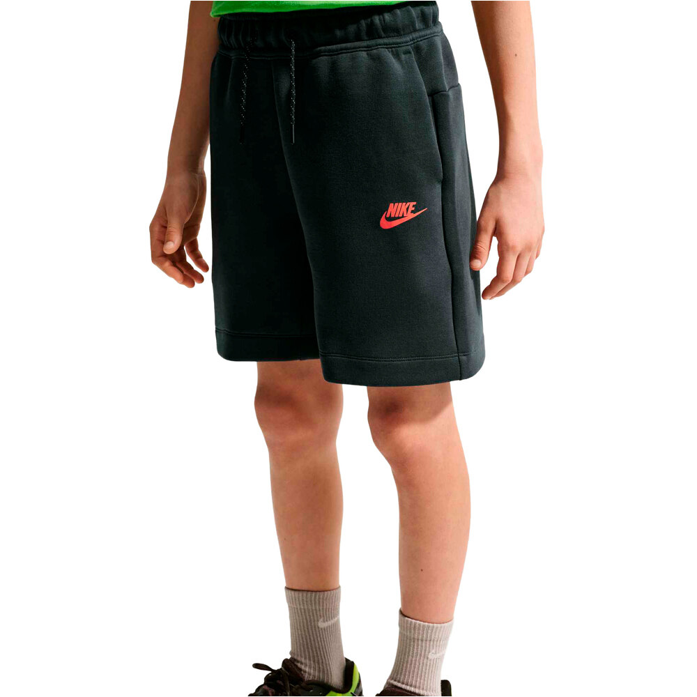 Nike bermuda niño B NSW TCH FLC SHORT - PD vista detalle