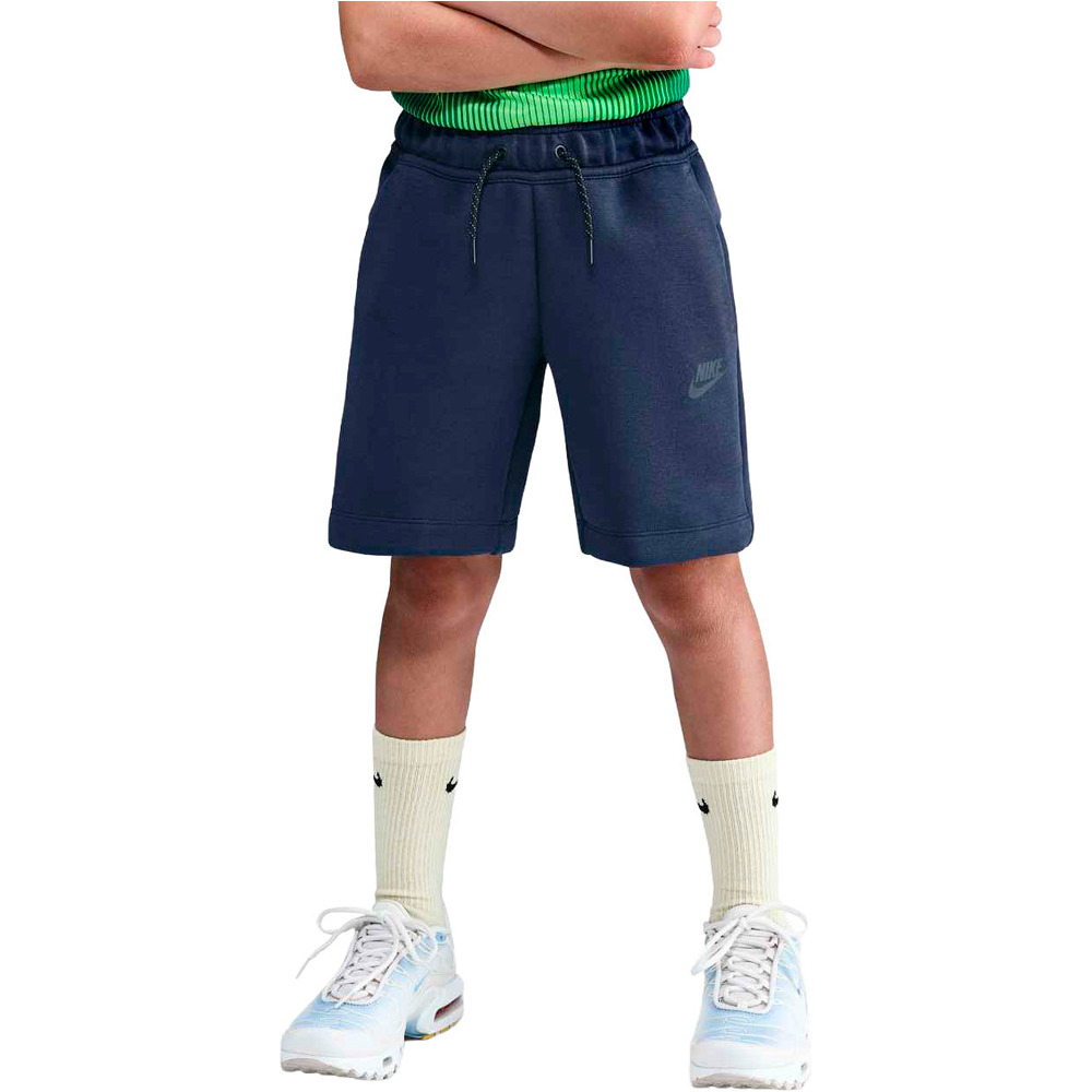Nike bermuda niño B NSW TCH FLC SHORT - PD vista frontal