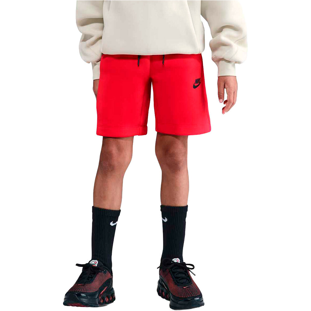 Nike bermuda niño B NSW TCH FLC SHORT - PD vista frontal
