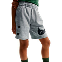 Nike bermuda niño K NSW CLUB FT SHORT BRAND NG vista detalle