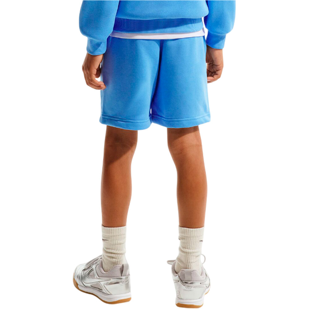 Nike bermuda niño K NSW CLUB FT SHORT LBR vista trasera