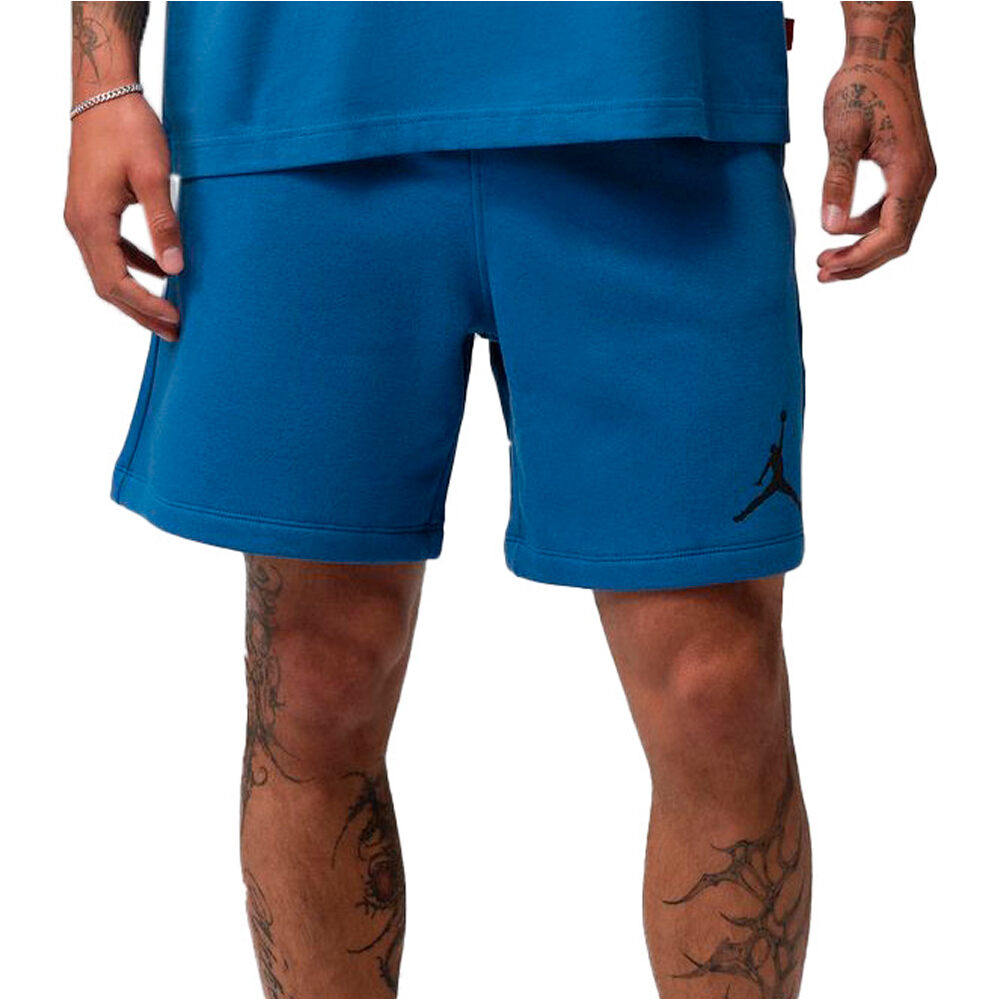 Nike bermudas hombre M J JUMPMAN FLC SHORT 2 vista frontal