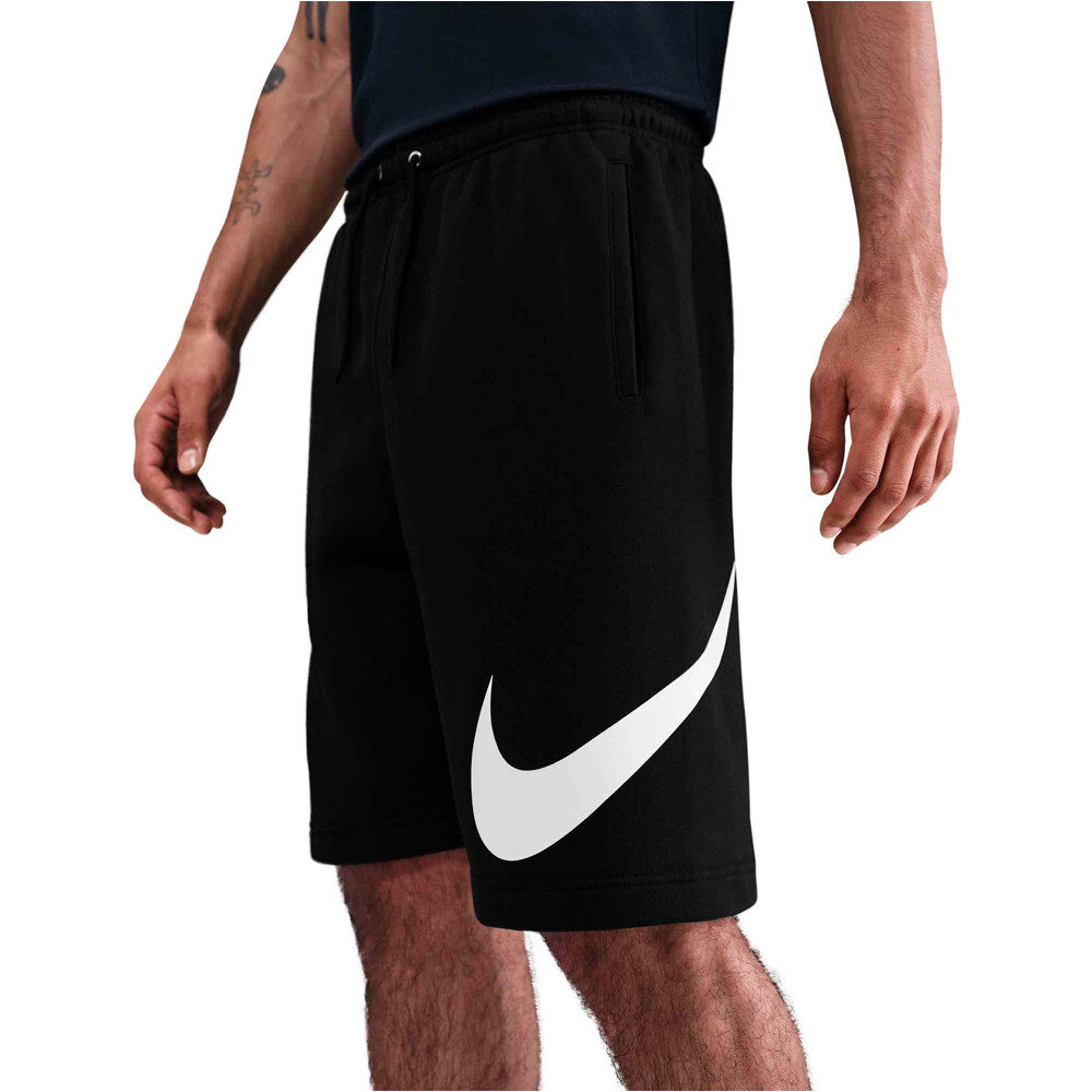 Nike bermudas hombre M N K CLUB BB SHORT GX vista frontal