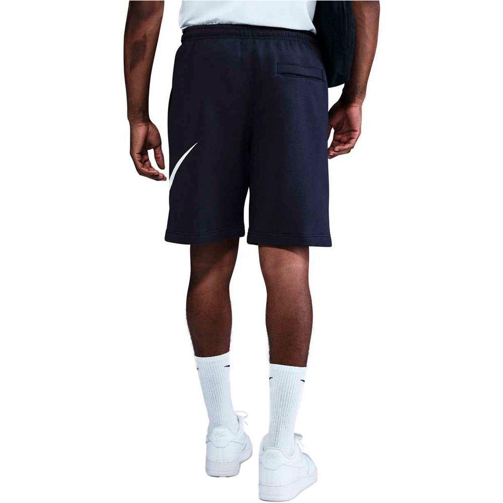 Nike bermudas hombre M N K CLUB BB SHORT GX vista trasera