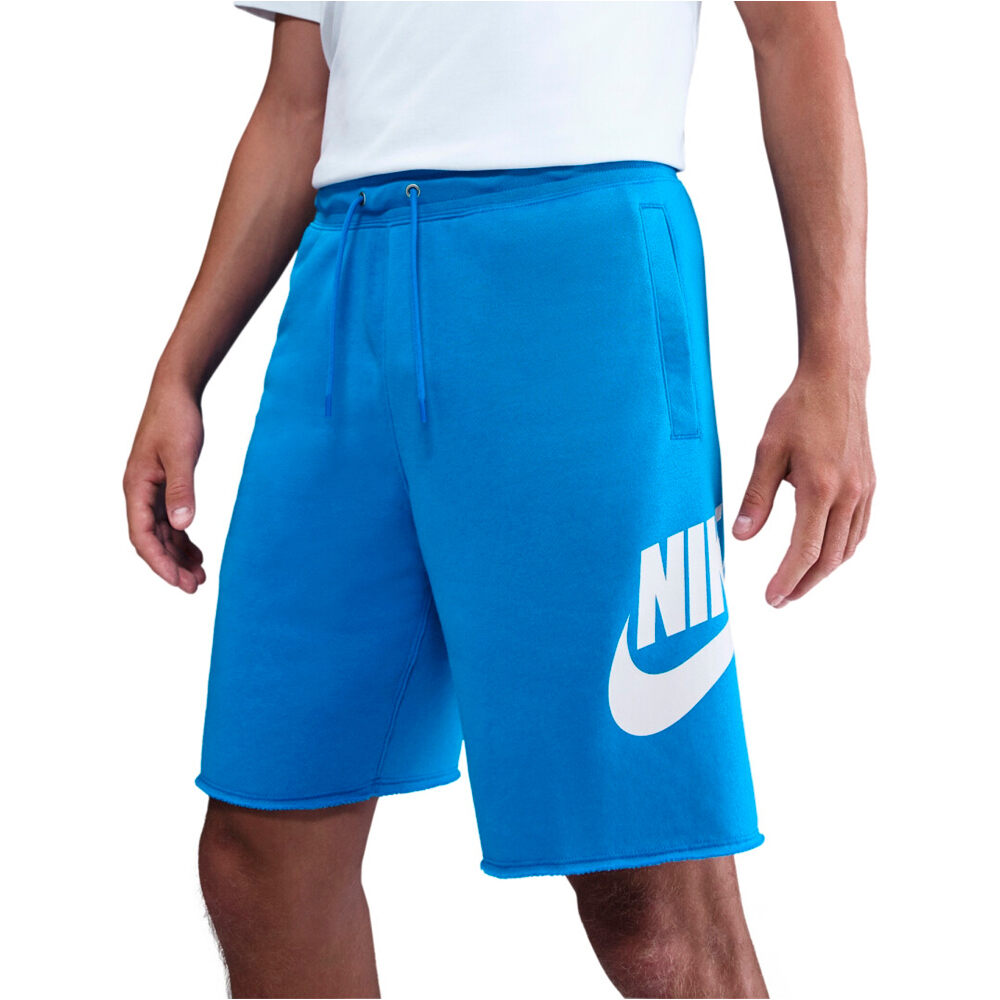 Nike bermudas hombre M NK CLUB ALUMNI FT SHORT vista frontal
