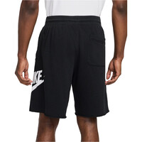 Nike bermudas hombre M NK CLUB ALUMNI FT SHORT vista trasera