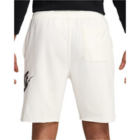 Nike bermudas hombre M NK CLUB ALUMNI FT SHORT vista trasera