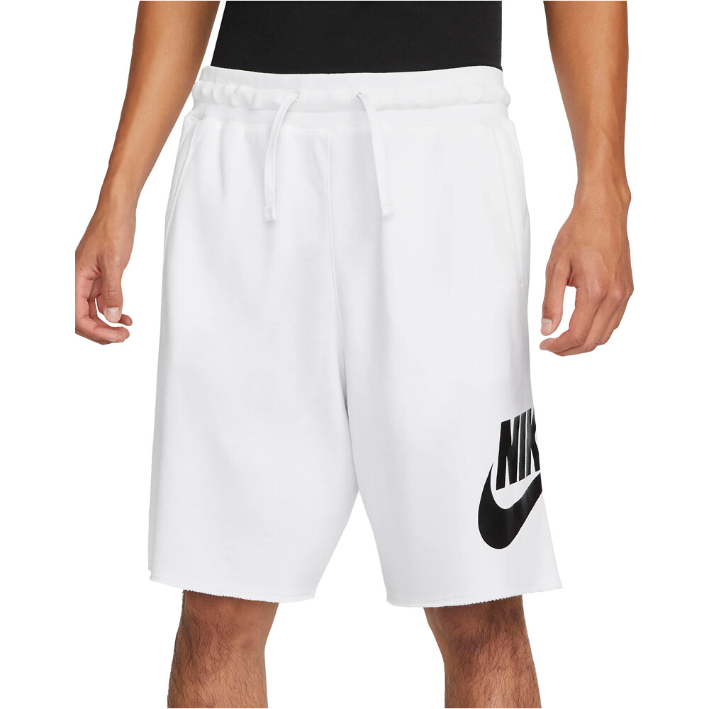 Nike bermudas hombre M NK CLUB ALUMNI HBR FT SHORT vista frontal
