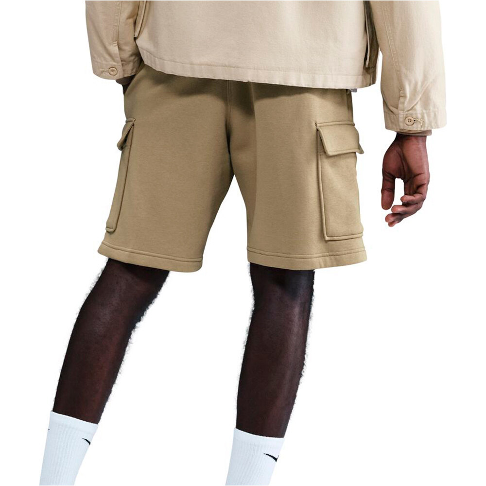 Nike bermudas hombre M NK CLUB BB CARGO SHORT vista trasera