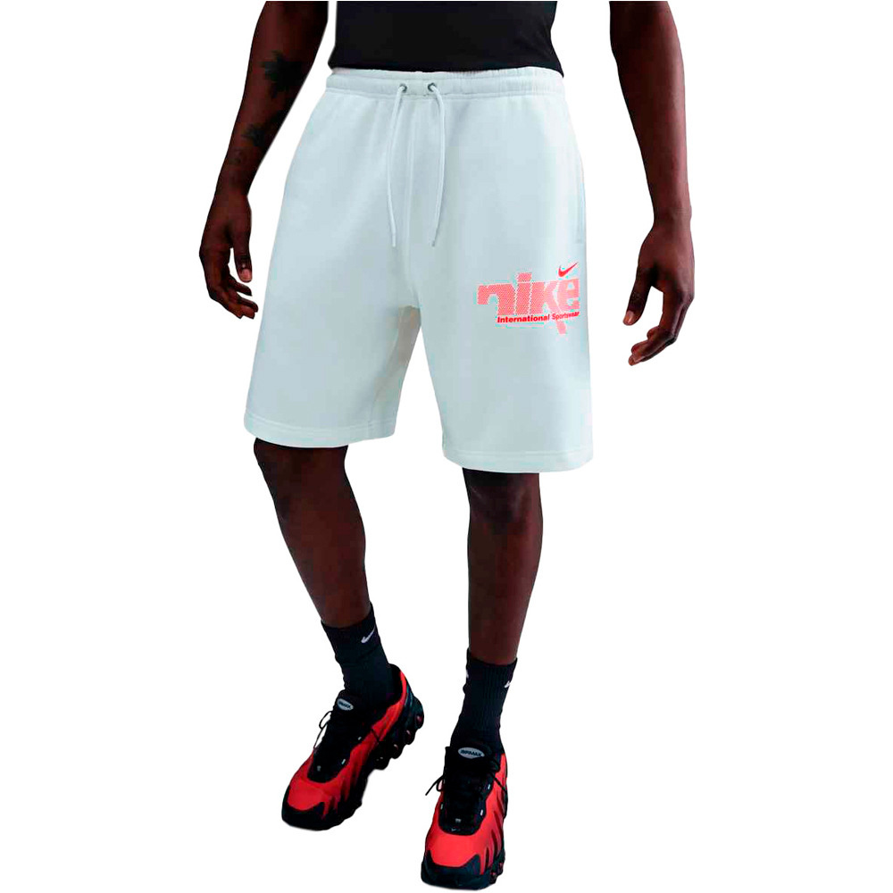 Nike bermudas hombre M NK CLUB BB SHORT SWSH SPORT vista detalle