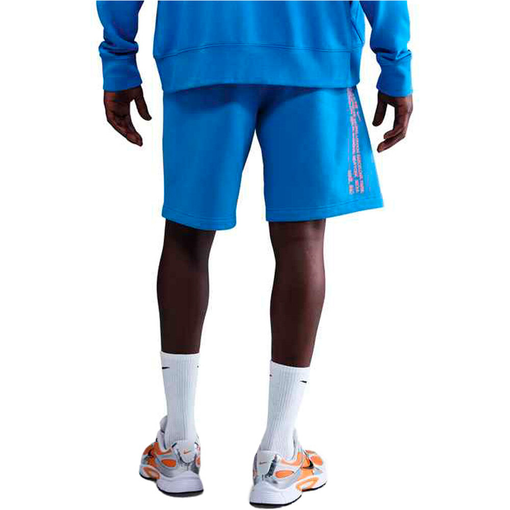 Nike bermudas hombre M NK CLUB BB SHORT SWSH SPORT vista trasera