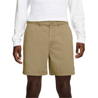Nike bermudas hombre M NK CLUB CHINO WASH SHORT vista frontal