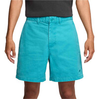 Nike bermudas hombre M NK CLUB CHINO WASH SHORT vista frontal