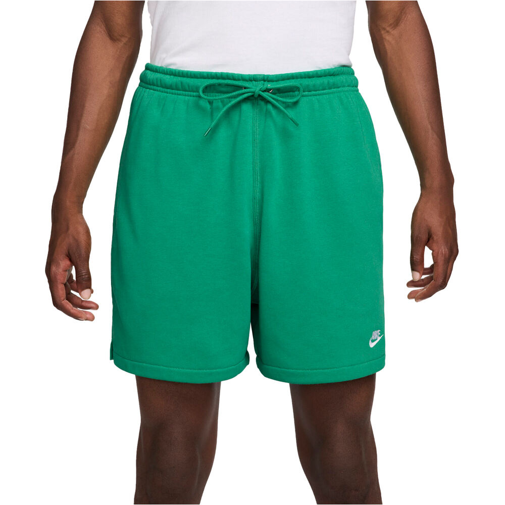 Nike bermudas hombre M NK CLUB FLOW FT SHORT vista frontal