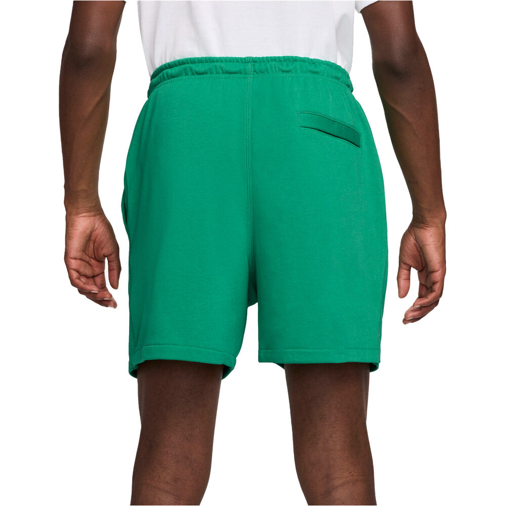 Nike bermudas hombre M NK CLUB FLOW FT SHORT vista trasera