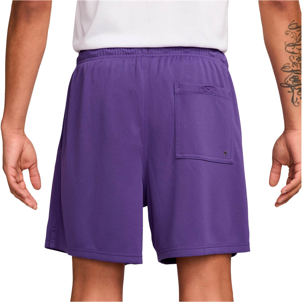 Nike bermudas hombre M NK CLUB FLOW MESH SHORT vista trasera