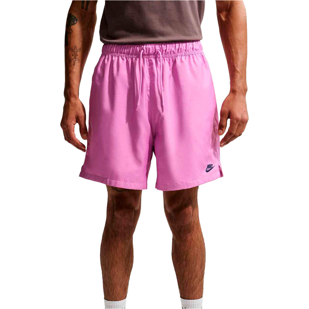 Nike bermudas hombre M NK CLUB FLOW SHORT vista detalle