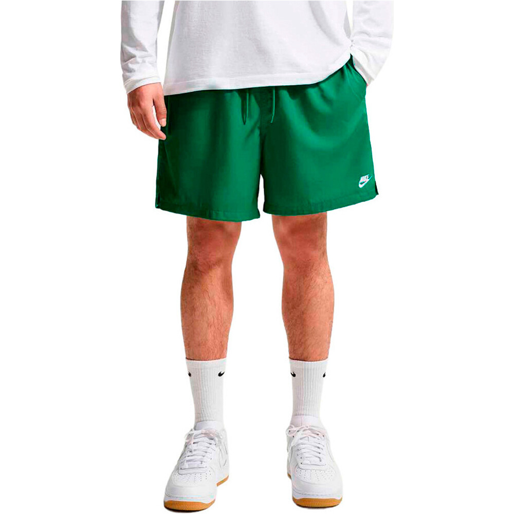 Nike bermudas hombre M NK CLUB FLOW SHORT vista frontal