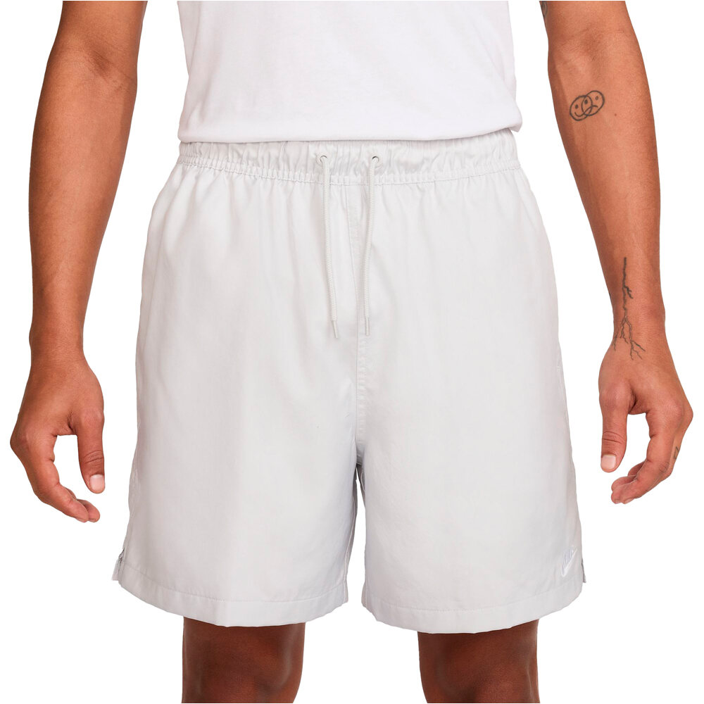 Nike bermudas hombre M NK CLUB FLOW SHORT vista frontal